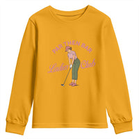 Par Then Bar Ladies Club Vintage Youth Sweatshirt Retro Womens Golfing 19th Hole Humor Preppy Country