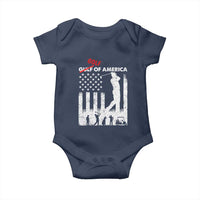 Golf Of America Patriotic USA Flag Baby Onesie Funny Golfing Pun American Sports Gift for Patriotic Golfers n Dads