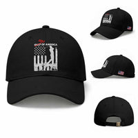 Golf Of America Patriotic USA Flag Baseball Cap Funny Golfing Pun American Sports Gift for Patriotic Golfers n Dads