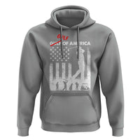 Golf Of America Patriotic USA Flag Hoodie Funny Golfing Pun American Sports Gift for Patriotic Golfers n Dads