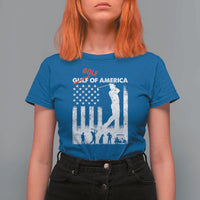 Golf Of America Patriotic USA Flag T Shirt For Women Funny Golfing Pun American Sports Gift for Patriotic Golfers n Dads