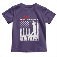 Golf Of America Patriotic USA Flag Toddler T Shirt Funny Golfing Pun American Sports Gift for Patriotic Golfers n Dads