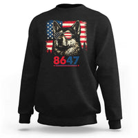 Vintage Patriotic German Shepherd 1776 Graphic Sweatshirt American Flag Sunglasses Cool Dog 4th of July Distressed