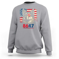Vintage Patriotic German Shepherd 1776 Graphic Sweatshirt American Flag Sunglasses Cool Dog 4th of July Distressed