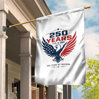 250 Years of Freedom Commemorative Patriotic Eagle Garden Flag Majestic American Flag Winged Eagle 1776 to 2026 Semiquincentennial
