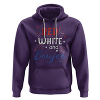 Funny 4th Of July Hoodie Red White And Boujee Fireworks Retro America - Wonder Print Shop
