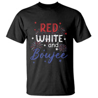 Funny 4th Of July T Shirt Red White And Boujee Fireworks Retro America - Wonder Print Shop