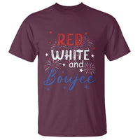 Funny 4th Of July T Shirt Red White And Boujee Fireworks Retro America - Wonder Print Shop