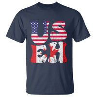 America Canada T Shirt Funny US EH Canadian American Flag Canada's Day Maple Leaf - Wonder Print Shop