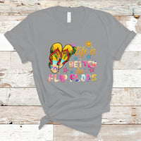 Summer Vibes T Shirt Life Is Better In Flip Flops Hello Summer Vacation Beach Vibes - Wonder Print Shop