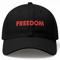I'm Freedom Matching Couple Baseball Cap Funny Patriotic Red White and Blue 4th of July