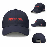 I'm Freedom Matching Couple Baseball Cap Funny Patriotic Red White and Blue 4th of July