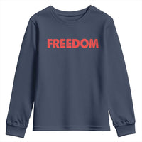 I'm Freedom Matching Couple Youth Sweatshirt Funny Patriotic Red White and Blue 4th of July