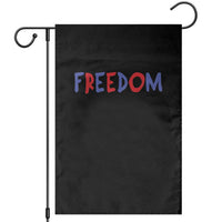 I'm Freedom Americana Matching Couple Garden Flag Funny Patriotic Red White and Blue 4th of July