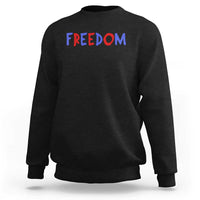 I'm Freedom Americana Matching Couple Sweatshirt Funny Patriotic Red White and Blue 4th of July