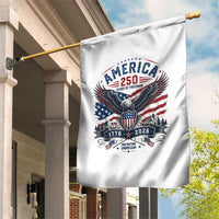 250 Years of Freedom Patriotic Eagle Garden Flag One Nation Under God 1776-2026 250th Anniversary