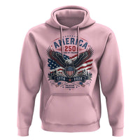 250 Years of Freedom Patriotic Eagle Hoodie One Nation Under God 1776-2026 250th Anniversary