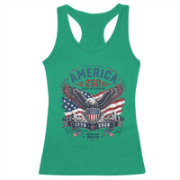 250 Years of Freedom Patriotic Eagle Racerback Tank Top One Nation Under God 1776-2026 250th Anniversary