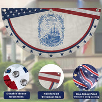 Spilling The Tea Since 1773 Boston Tea Party Patriotic Fan Flag Funny Historical Toile Graphic American History Humor