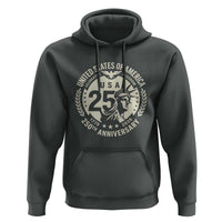 USA 250th Anniversary Statue of Liberty Vintage Crest Hoodie Celebrating Freedom 1776 to 2026 Semiquincentennial
