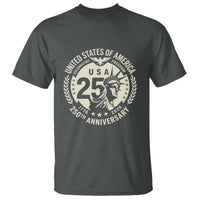 USA 250th Anniversary Statue of Liberty Vintage Crest T Shirt Celebrating Freedom 1776 to 2026 Semiquincentennial