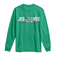 Jesus Saves USA Semiquincentennial 1776 2026 Long Sleeve Shirt Patriotic Christian Faith USA 250 Years of Freedom