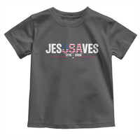 Jesus Saves USA Semiquincentennial 1776 2026 Toddler T Shirt Patriotic Christian Faith USA 250 Years of Freedom