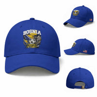 Bosnia Soccer Jersey Pride 2026 Baseball Cap One Nation One Dream Heritage Football Sports Fan