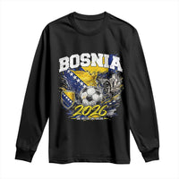 Bosnia Soccer Jersey Pride 2026 Long Sleeve Shirt One Nation One Dream Heritage Football Sports Fan