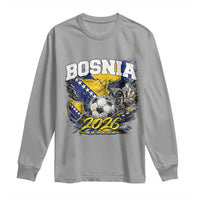 Bosnia Soccer Jersey Pride 2026 Long Sleeve Shirt One Nation One Dream Heritage Football Sports Fan