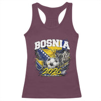 Bosnia Soccer Jersey Pride 2026 Racerback Tank Top One Nation One Dream Heritage Football Sports Fan