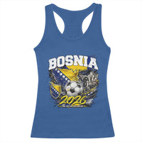 Bosnia Soccer Jersey Pride 2026 Racerback Tank Top One Nation One Dream Heritage Football Sports Fan