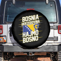 Lets Go Bosnia Herzegovina Hajmo Bosno Dragon Shield Spare Tire Cover Soccer Team Pride Football Fan Heritage