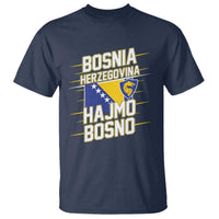Lets Go Bosnia Herzegovina Hajmo Bosno Dragon Shield T Shirt Soccer Team Pride Football Fan Heritage