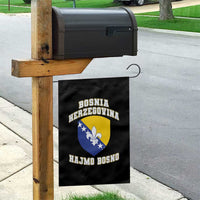 Hajmo Bosno Lets Go Bosnia Herzegovina Flag Garden Flag Golden Lily Soccer Football Fan Athletic Graphic