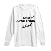End Apartheid Human Rights Long Sleeve Shirt Broken Chain Social Justice Activist