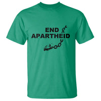End Apartheid Human Rights T Shirt Broken Chain Social Justice Activist