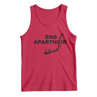 End Apartheid Human Rights Tank Top Broken Chain Social Justice Activist