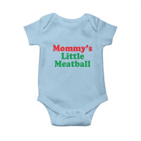 Mommy's Little Meatball Baby Onesie Funny Italian Family Baby Humor - Wonder Print Shop
