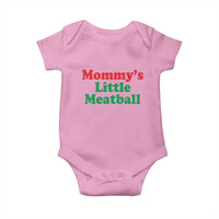 Mommy's Little Meatball Baby Onesie Funny Italian Family Baby Humor - Wonder Print Shop