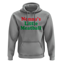 Nonna's Little Meatball Hoodie Funny Italian Family Baby Humor - Wonder Print Shop