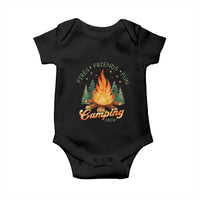 Fires Friends Fun Camping Crew Baby Onesie Cozy Campfire Adventure Outdoor Lovers - Wonder Print Shop