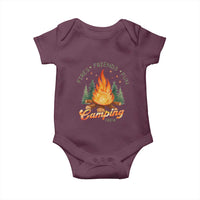 Fires Friends Fun Camping Crew Baby Onesie Cozy Campfire Adventure Outdoor Lovers - Wonder Print Shop