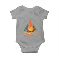 Fires Friends Fun Camping Crew Baby Onesie Cozy Campfire Adventure Outdoor Lovers - Wonder Print Shop