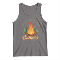 Fires Friends Fun Camping Crew Tank Top Cozy Campfire Adventure Outdoor Lovers - Wonder Print Shop