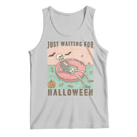 Spooky Summer Skeleton Tank Top Just Waiting For Halloween Summer Pool Party - Wonder Print Shop