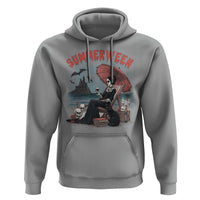 Gothic Summerween Hoodie Spooky Summer Halloween Horror Character - Wonder Print Shop