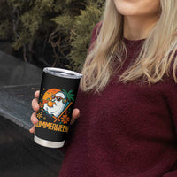 Tropical Summerween Boo Sheet Tumbler Cup Funny Ghost Halloween Summer Beach Vibes - Wonder Print Shop