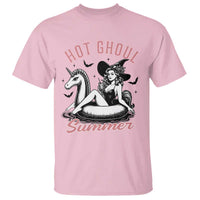 Hot Ghoul Summer T Shirt Retro Pin Up Witch Summerween Summer Beach Halloween Vibes