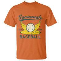 Retro Savannah Baseball Est. 2016 T Shirt Funny Banana and Ball Vintage Sports - Wonder Print Shop